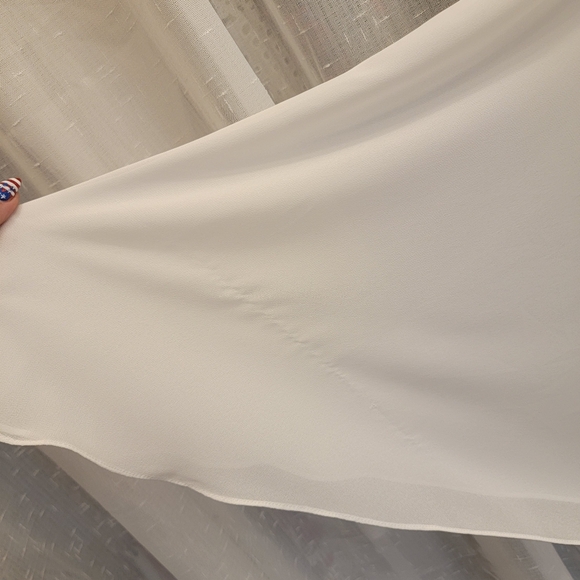 BCBG MaxAzaria Gerogianna Lace Maxi Dress Black & White Size 6 - Picture 12 of 12